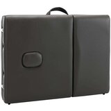 vidaXL Masažna miza s 4 conami aluminijast okvir antracit 186x68 cm | Shoptok.si