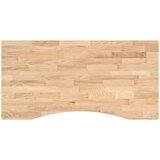 vidaXL Mizna plošča neobdelan 100x60x2,5 cm trdna hrastovina | Shoptok.si