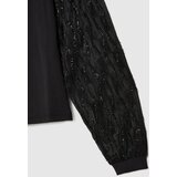 Marisse Black Blouse With Decorative Sleeves | Eponuda.ba