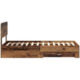  Krevetna konstrukcija Staro drvo 90 x 200 cm Konstruirano drvo Smeđa 203 x 93 x 90 cm | Shoptok.si