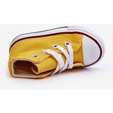 Boto Children's High Sneakers Yellow Filemon | Shoptok.si