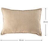Wigiwama Svjetlo smeđi dječji jastuk za sjedenje od samta Bolster – | shoptok.hr