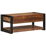  Višebojni stolić za kavu 90x50x38 cm puno drvo obrađeno | shoptok.hr