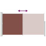  Uvlačiva bočna tenda za terasu 170 x 300 cm smeđa | shoptok.hr