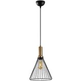 Opviq lights črna viseča svetilka s kovinskim senčnikom ø 24 cm dear – Cene