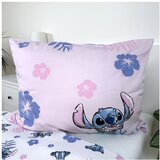 Jerry Fabrics Svijetlo ružičasta pamučna dječja posteljina za krevet za jednu osobu 140x200 cm Lilo & Stitch "Pink" – | shoptok.hr