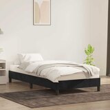  Okvir kreveta bez madraca crni 80x220 cm samt | shoptok.hr