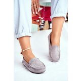 EVENTO PE1 Women's Mokassins Grey Suede Morreno | shoptok.hr