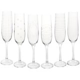 Crystalex ELEMENTS, KOZARCI ZA penino, 190 ML, 6 KOS, (22153081) | Shoptok.si