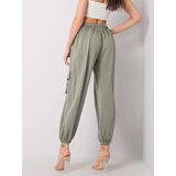 Och Bella Trousers-TW-SP-BI-81858.69-khaki | Shoptok.si