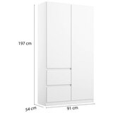 Modern Living Omara S Klasičnimi Vrati Nidda, Bela | Shoptok.si