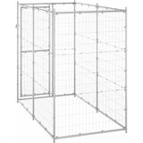 Vanjski kavez za pse od pocinčanog čelika 110 x 220 x 180 cm | shoptok.hr