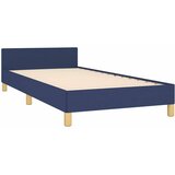  Okvir za krevet bez madraca plava 100x200cm od tkanine | shoptok.hr