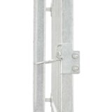 vidaXL zunanji pasji boks pocinkano jeklo 760x760x185 cm | Shoptok.si