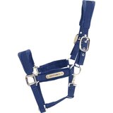 Kentucky Horsewear Oglavka Velvet, navy - Full Cene