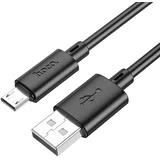 podatkovni polnilni kabel X88 Micro USB 1,m 18W 2,4A - črn