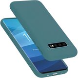 Cadorabo Ohišje, združljiv s Samsungom v tekoči zeleni barvi - zaščitni pokrov iz fleksibilnega silikona TPU, (20586010) Cene