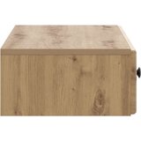 Stolna montirana na zid Hrast artisan 87 5 x 34 5 x 17 cm | shoptok.hr