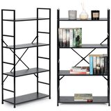 ModernHome LOFT polica za knjige, 4 razine Slike