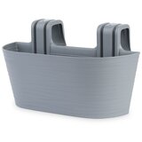 Sanja Ippi Žardinjera siena duo 50cm/ antracit boja Cene