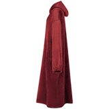  Deka majica s kapuljačom Bordeaux Crvena s Flanel | shoptok.hr