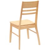  Trpezarijske stolice 2 pcs Prirodna 43 x 54 x 89 cm | Eponuda.ba