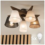  Brilagi - LED Plafonski luster ANTHONY 5xE14/40W/230V hrast/orah | Eponuda.com