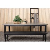 Venture Home Albany pravokutni vrtni blagovaonski stol 224 &amp;times; 90 cm, tamnosivi Slike