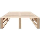 vidaXL Okvir kreveta bez madraca 100x200 cm konstruirano drvo | shoptok.hr