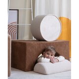 Wigiwama Kremno bel otroški tabure iz rebrastega žameta – | Shoptok.si
