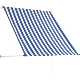 Tenda na uvlačenje 150 x 150 cm plavo-bijela | shoptok.hr
