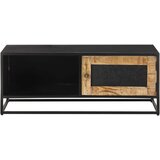 Maison Chic Klubska mizica - kavna mizica - Nizka mizica 90x50x35 cm robusten mangov les, (21754391) Cene