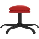  Stolček za noge vinsko rdeč 60x60x36 cm umetno usnje, (20772396) | Shoptok.si