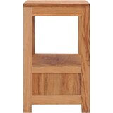  Noćni ormarić 40 x 30 x 50 cm od masivne tikovine | shoptok.hr