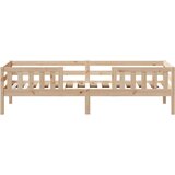 vidaXL Posteljni okvir 100x200 cm trdna borovina | Shoptok.si