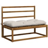  Jastučić za klupu VIANEN 100% poliester Bijela 100 x 60 x 12 cm | shoptok.hr