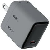 Aukey Kućni punjač PA-C2 Fast USB-C 45W GaN | Eponuda.com