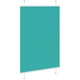  Plisirana zavjesa petrolej zelena 100x100 cm Širina tkanine 99,4 cm Poliester | shoptok.hr