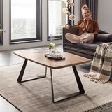 Livetastic klubska miza burgsinn, akacija, črna | Shoptok.si
