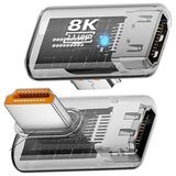INF UHD Female to Male Right-Angle HDMI 2.1 Adapter Pack of 3 – 8K@60Hz Transparent, (5000327390) Cene