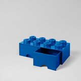 Lego Temno modra škatla za shranjevanje z 2 predaloma LEGO® | Shoptok.si