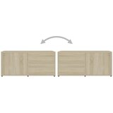 TV ormarić boja hrasta sonome 80 x 34 x 36 cm konstruirano drvo | shoptok.hr