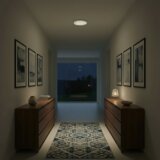 Greentech Okrugla zidna i stropna LED svjetiljka sa senzorom (16 W, Ø x V: 250 x 49 mm, Bijela, Neutralno bijelo) | shoptok.hr