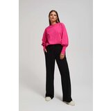 Marisse Fuchsia Puff Sleeve Sweatshirt | ePonuda.com