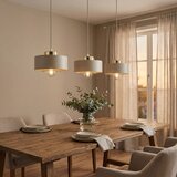  Brilagi - Visilica na sajli 3xE27/60W/230V bež/zlatna | Eponuda.com