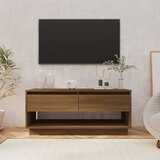 The Living Store TV omarica rjavi hrast 102x41x44 cm iverna plošča - TV Omarica, (21376747) | Shoptok.si