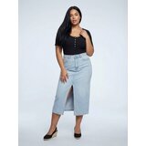 Sinsay Traper midi suknja s prorezom plus size | shoptok.hr