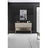 Hanah home komoda luxe travertine silver | ePonuda.com