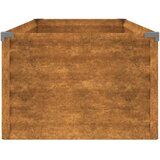  Povišena vrtna gredica 100x50x36 cm Corten čelik | shoptok.hr
