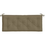  Jastuci za vrtnu klupu 2 kom smeđesivi 120x50x7 cm tkanina | shoptok.hr